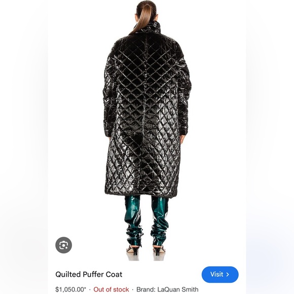 Laquan Smithh quoted puffer coat - Picture 3 of 5